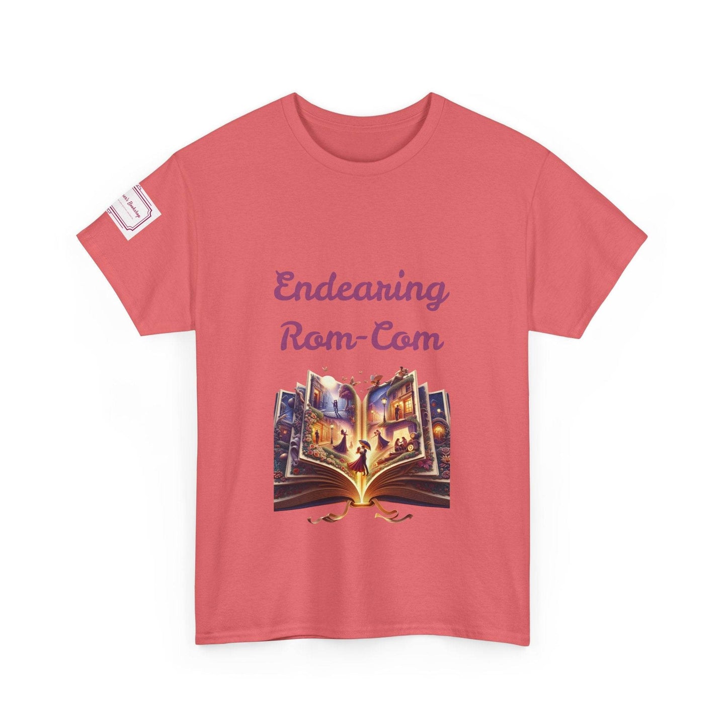 Endearing - Graphic Unisex Heavy Cotton Tee - Rom-Com Books - The Dreamer's Bookshop.