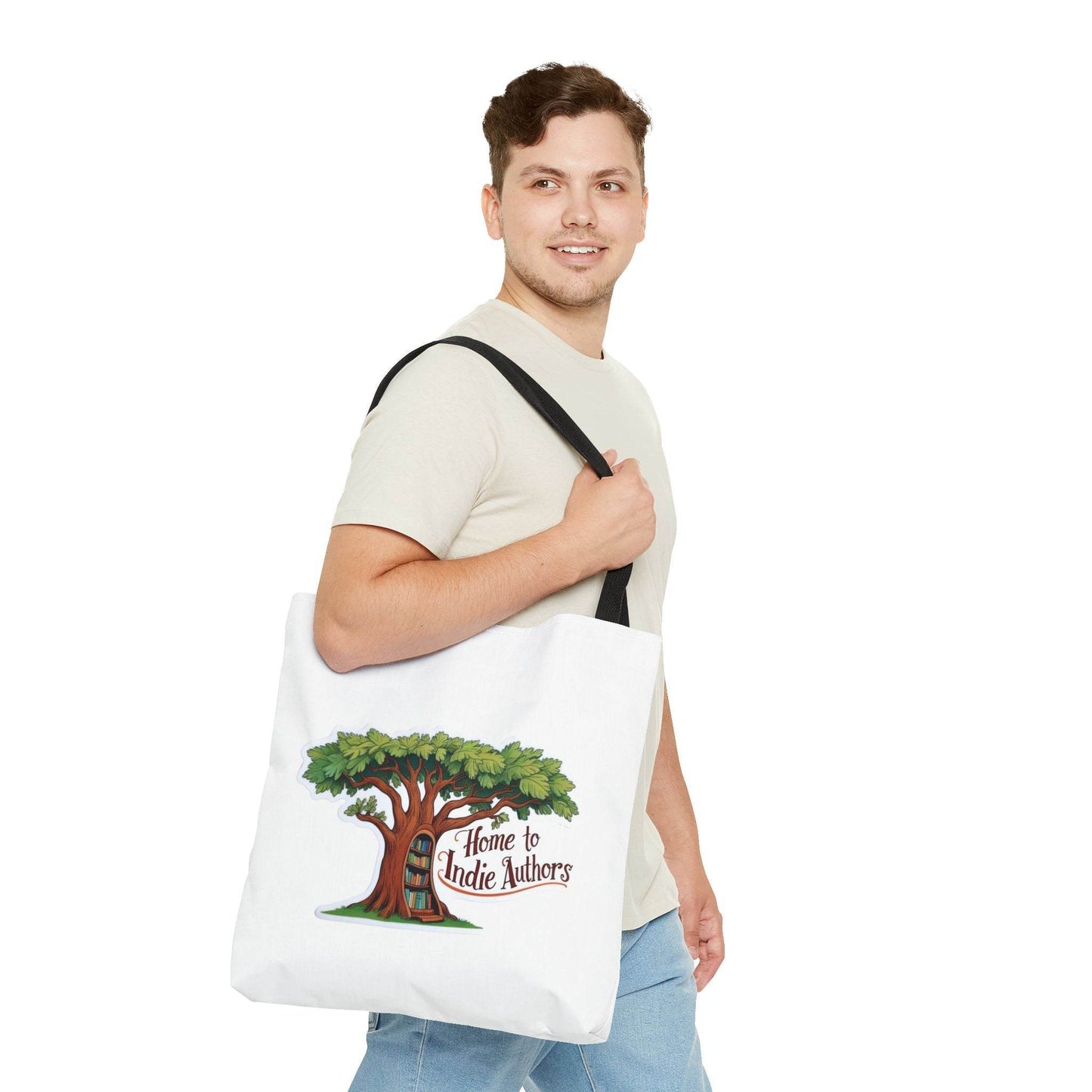 Literary Tote Bag - Home to Indie Authors & The Dreamer's Bookshop Designs - The Dreamer's Bookshop.