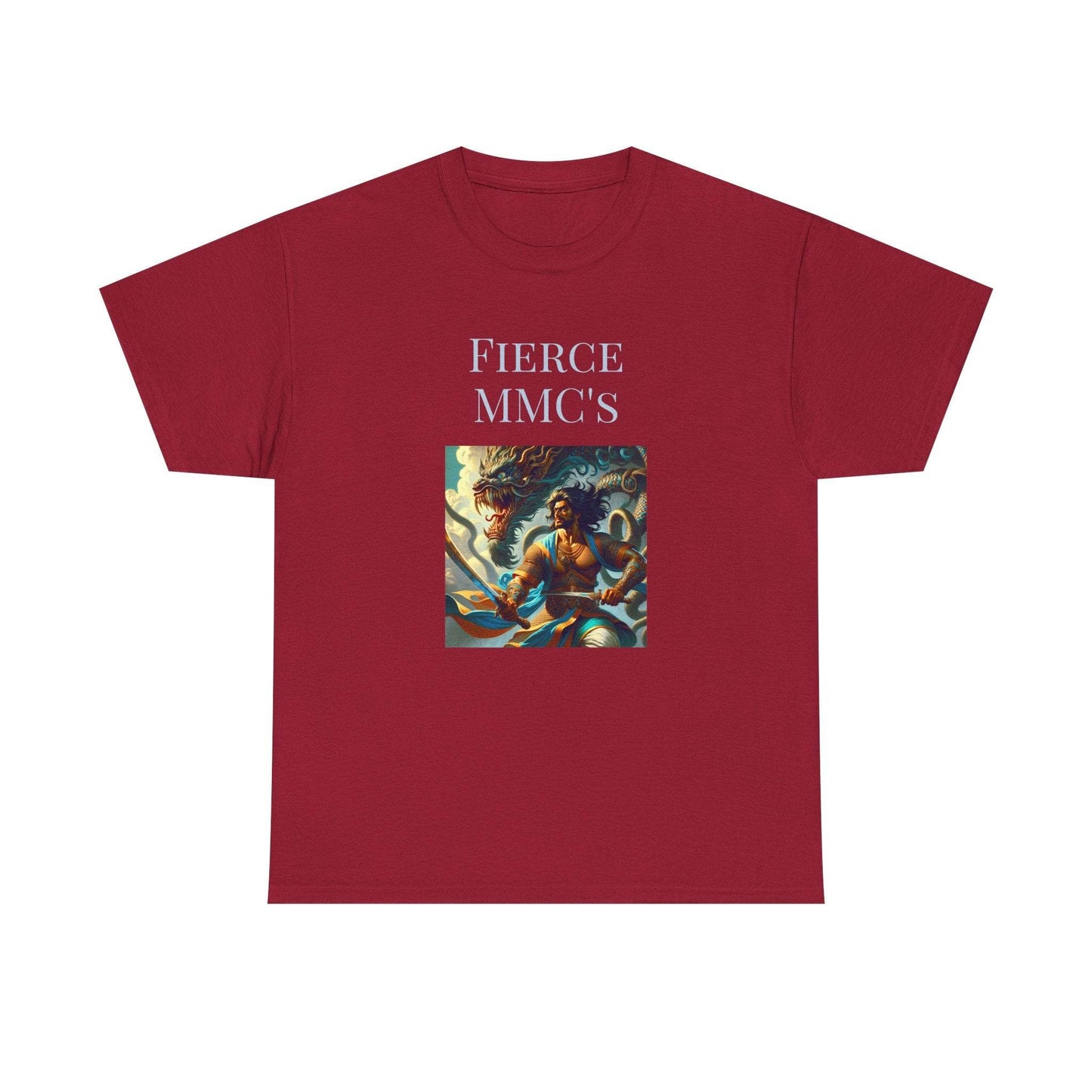 Fierce MMC - Graphic Tee - Unisex Heavy Cotton T-Shirt - Book Lovers - The Dreamer's Bookshop.
