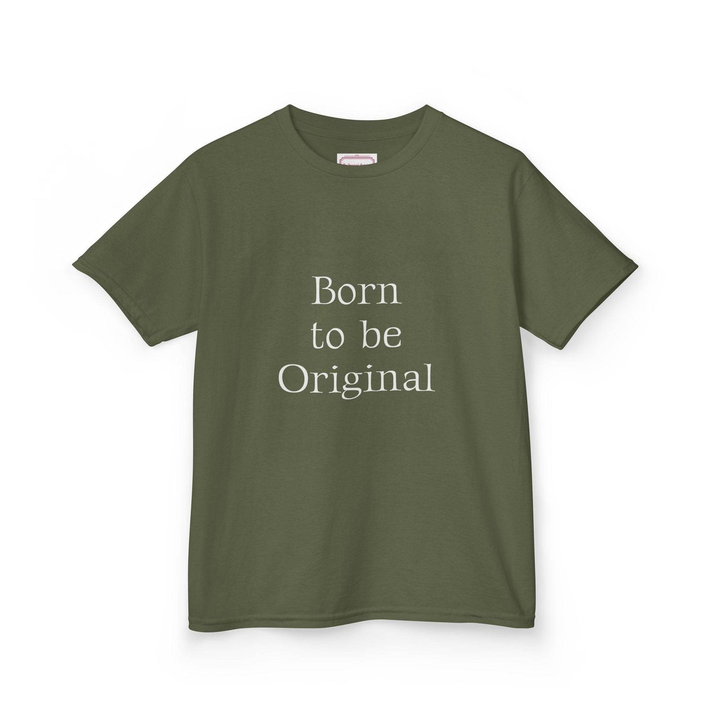 EU - Kids 'Born to be Original' Cotton Tee - Support Young Creators - The Dreamer's Bookshop.