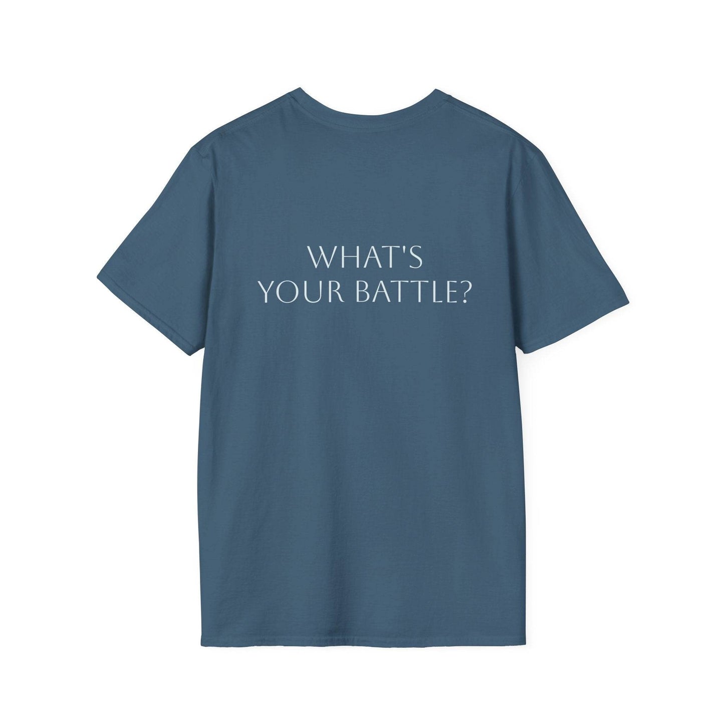 Endometriosis Warrior Unisex Softstyle T-Shirt - Embrace Your Battles - The Dreamer's Bookshop.