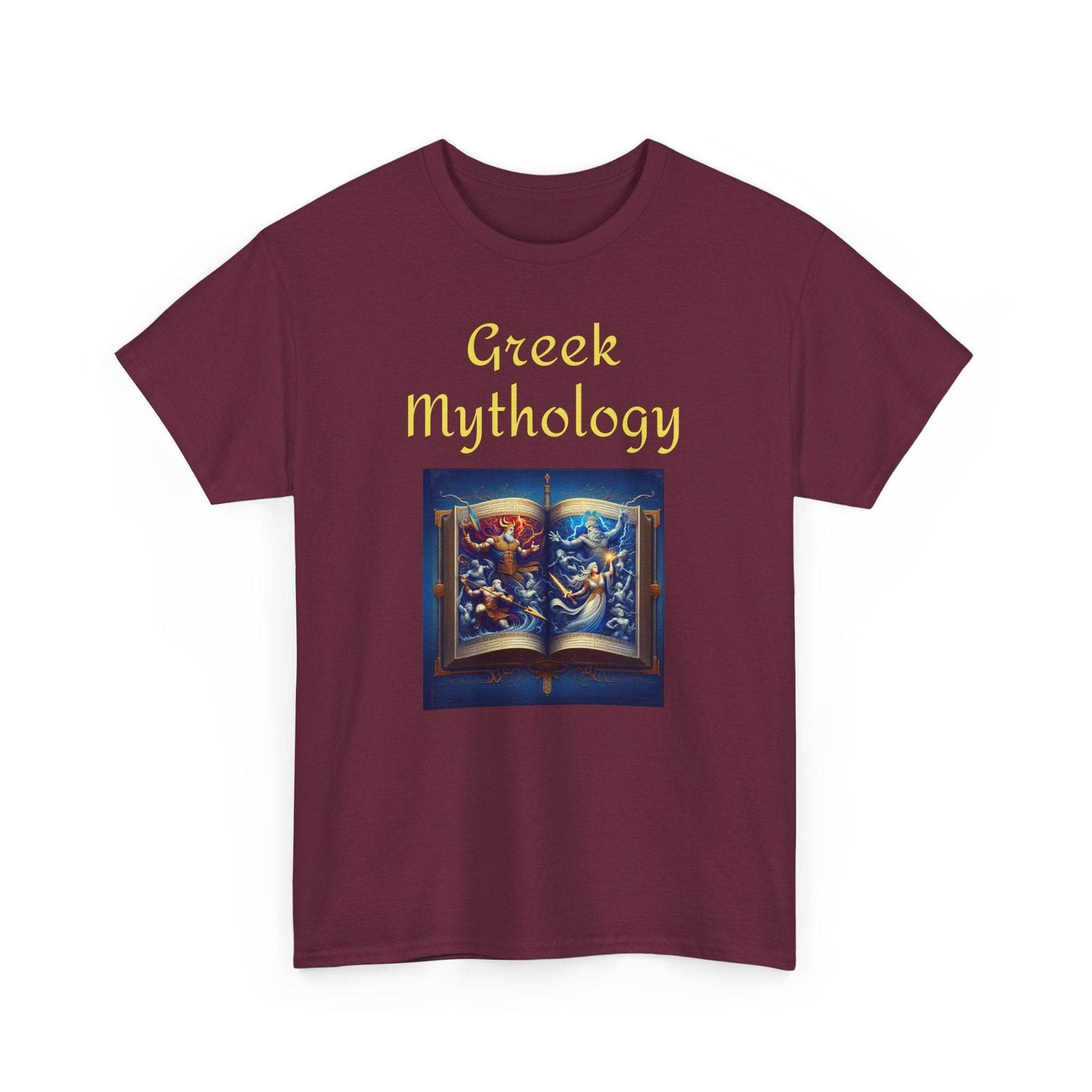 History - Graphic Tee - Unisex Heavy Cotton T-Shirt - Greek Mythology - The Dreamer's Bookshop.