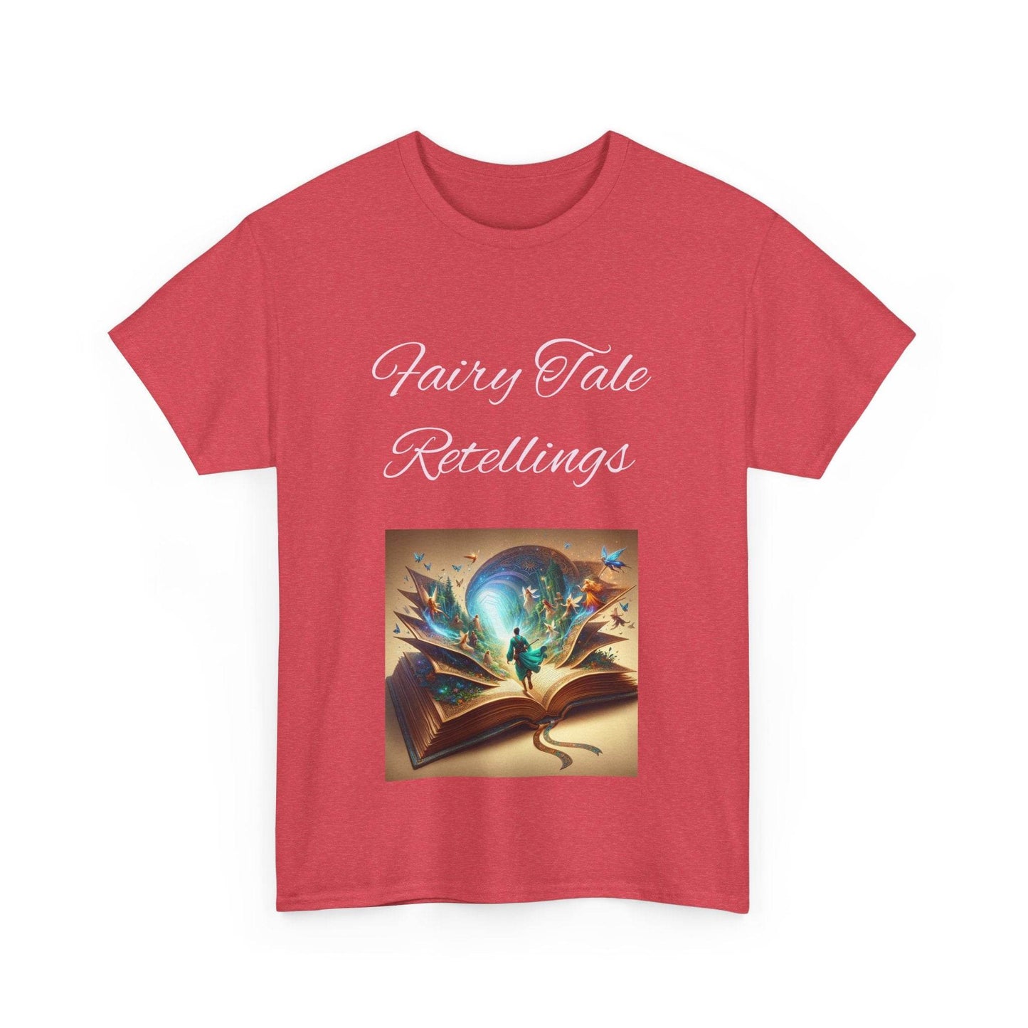 Fiction - Unisex Heavy Cotton Tee - Fairy Tale Retellings - The Dreamer's Bookshop.