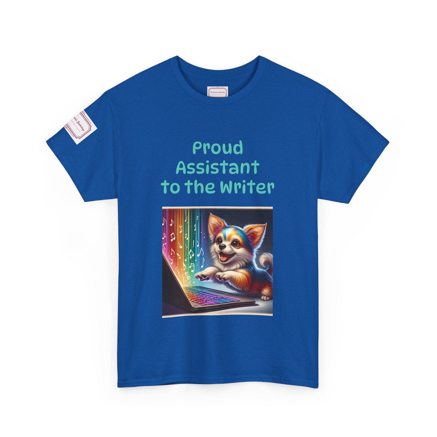 Writer Assistant - Unisex Heavy Cotton Tee - Perfect for Book Lovers - The Dreamer's Bookshop.