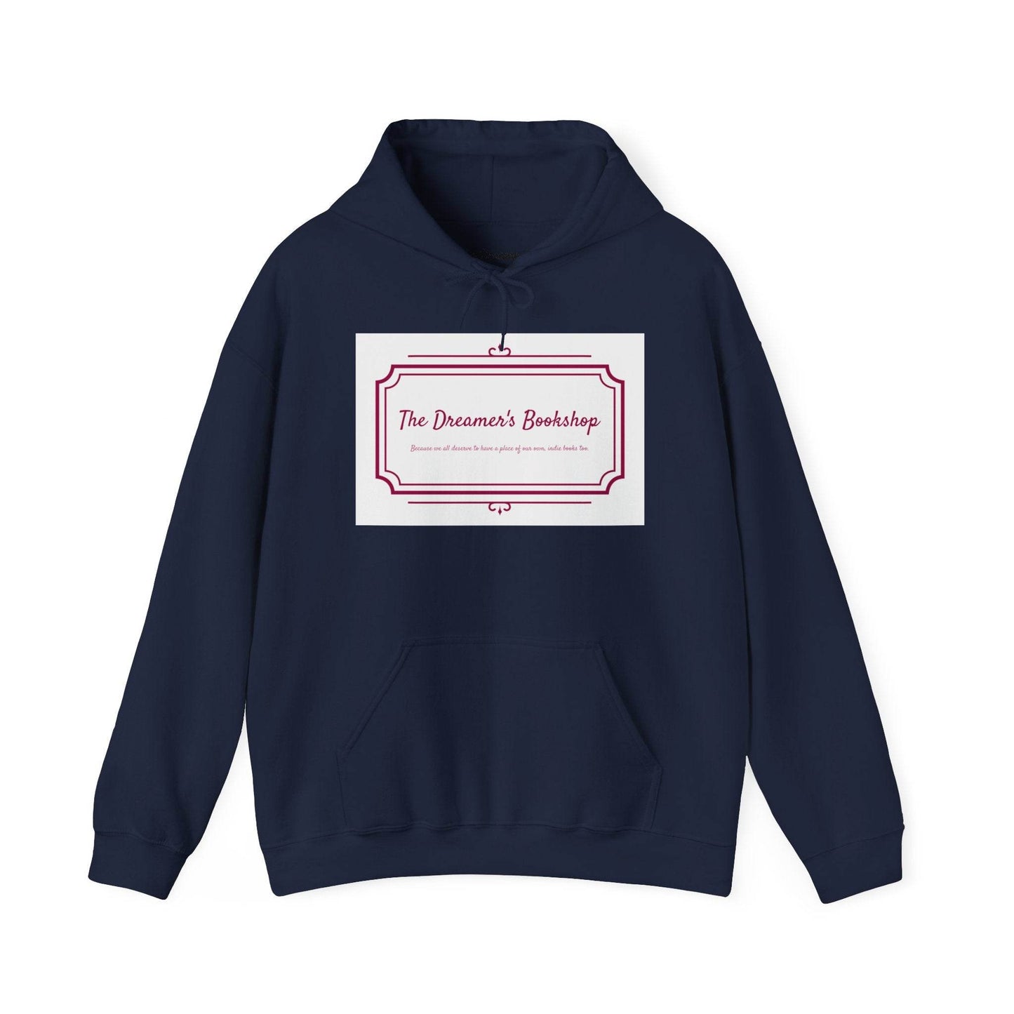 The Dreamer's Bookshop Unisex Hooded Sweatshirt - Cozy Literary Apparel - The Dreamer's Bookshop.