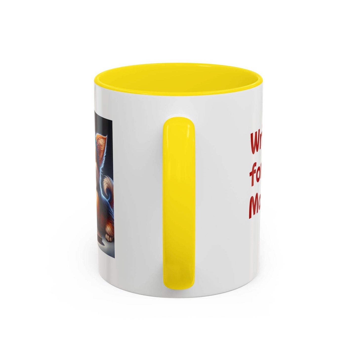 Cute Dog Writer Coffee Mug - 11 & 15oz for Book Lovers - The Dreamer's Bookshop.
