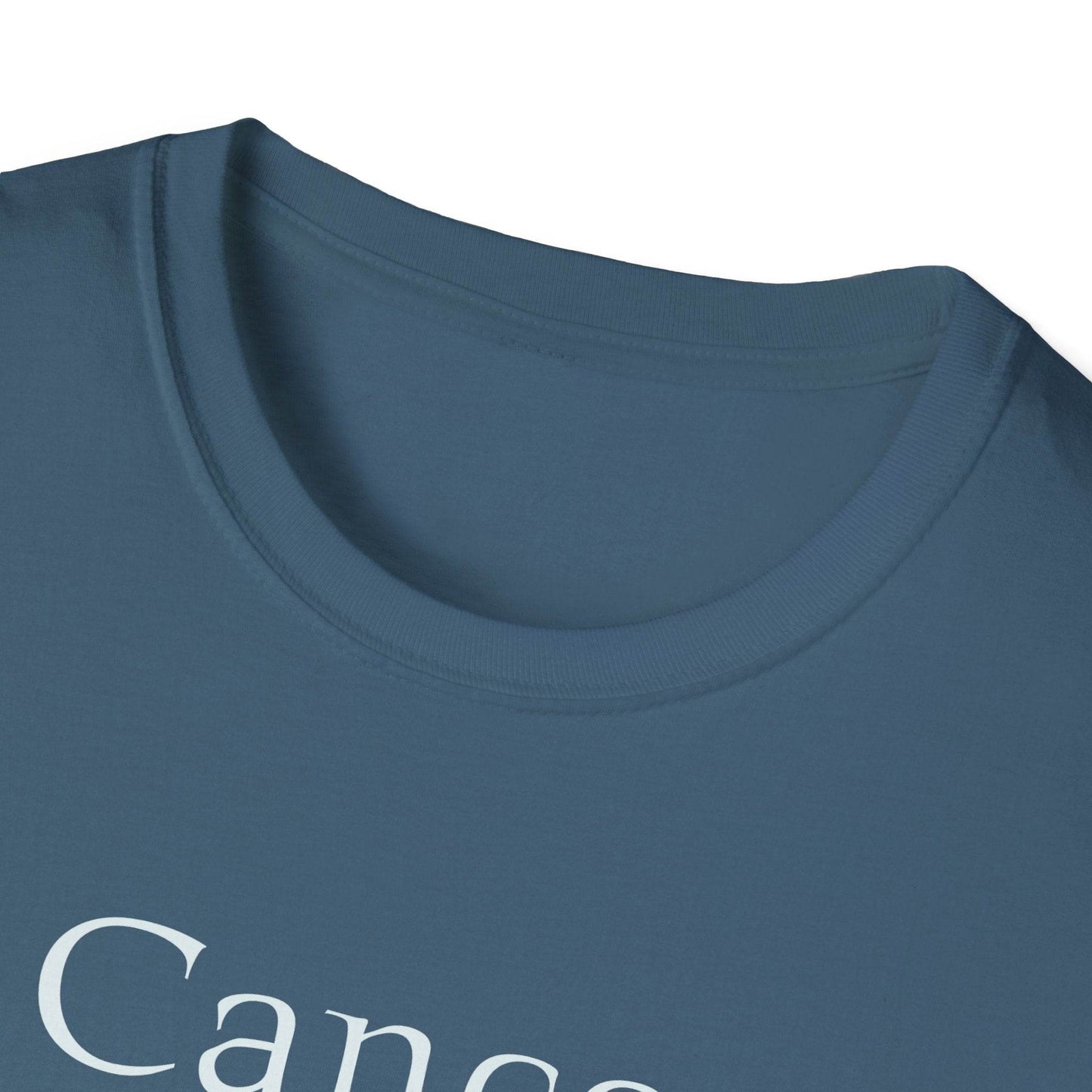 Cancer Warrior Unisex Softstyle T-Shirt - Empowering Battle for Women's Health - The Dreamer's Bookshop.