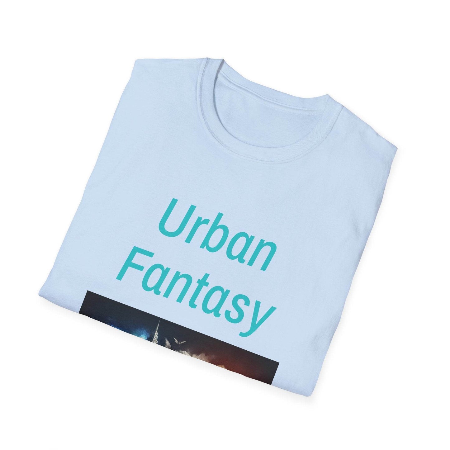 Urban Fantasy Unisex Softstyle T-Shirt - Magical Art Tee for Dreamers - The Dreamer's Bookshop.