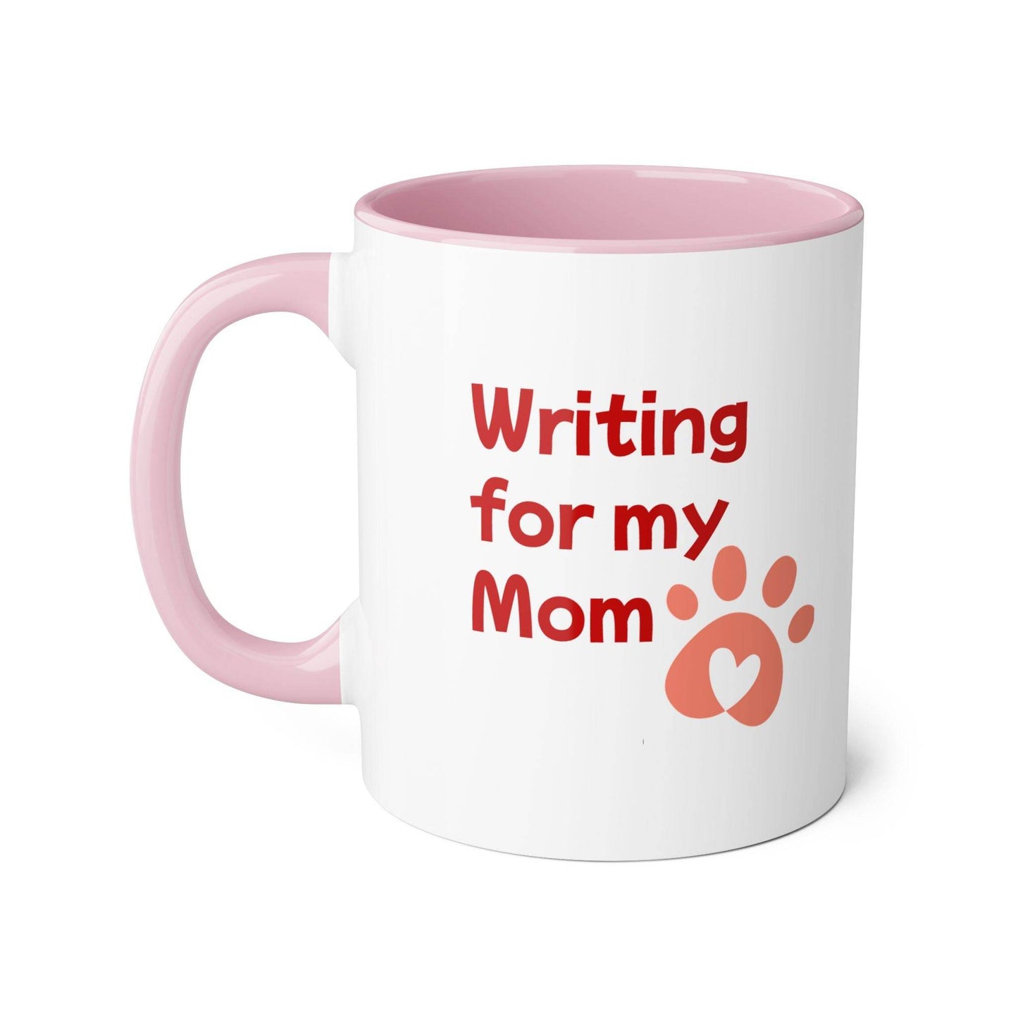 Funny Dog Writer Accent Mug - 11oz Coffee Cup for Book Lovers - The Dreamer's Bookshop.