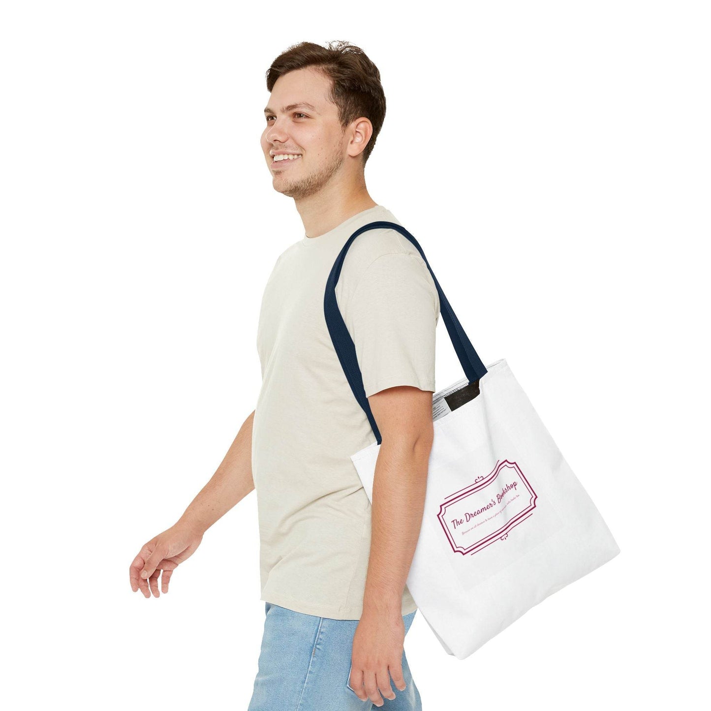 The Dreamer's Bookshop Tote Bag – Literary Lovers' Eco-Friendly Carryall - The Dreamer's Bookshop.