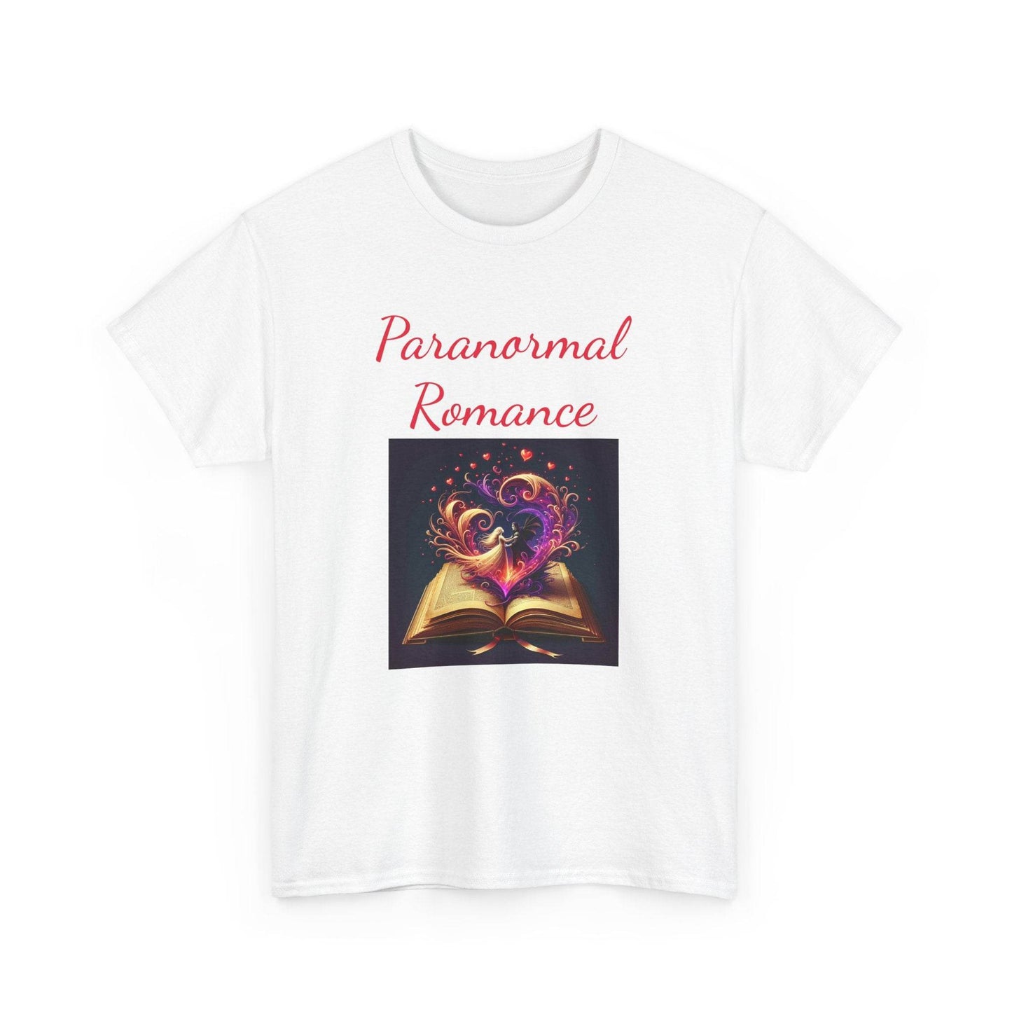 Fiction - Graphic Tee - Unisex Heavy Cotton T-Shirt Paranormal Romance - The Dreamer's Bookshop.
