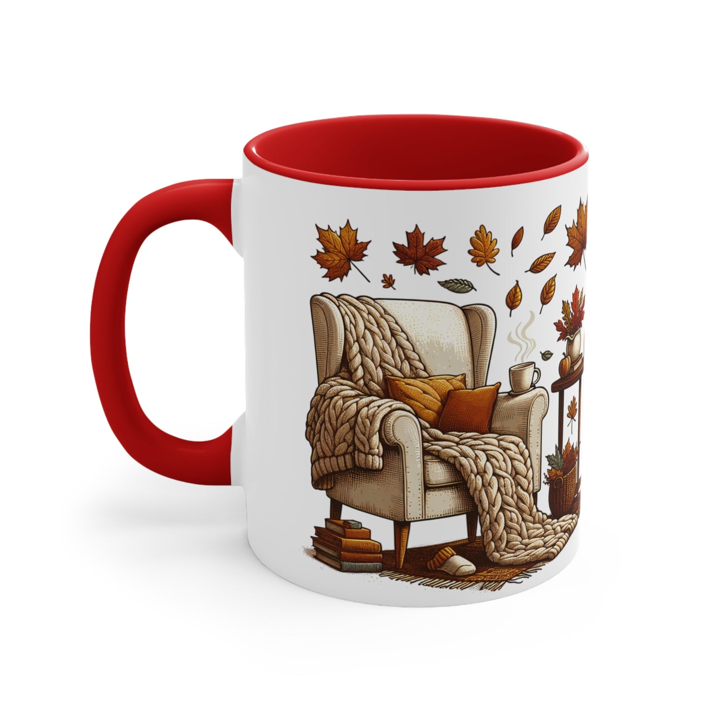 The Cosiness of Fall - Mug - 11oz Booklovers' Coffee