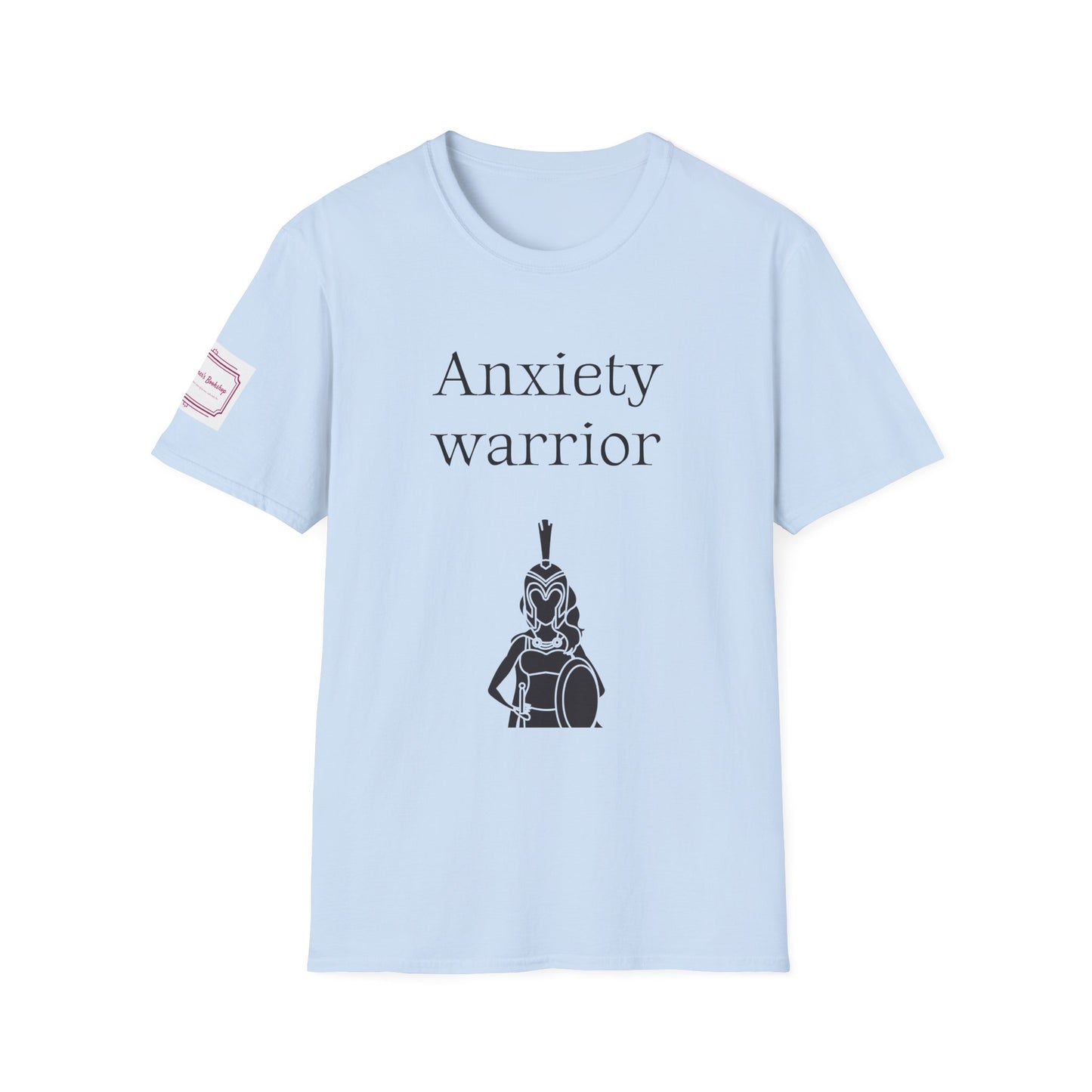 Anxiety Warrior Unisex Softstyle T-Shirt - Empowering Graphic Tee for Mental Health Awareness