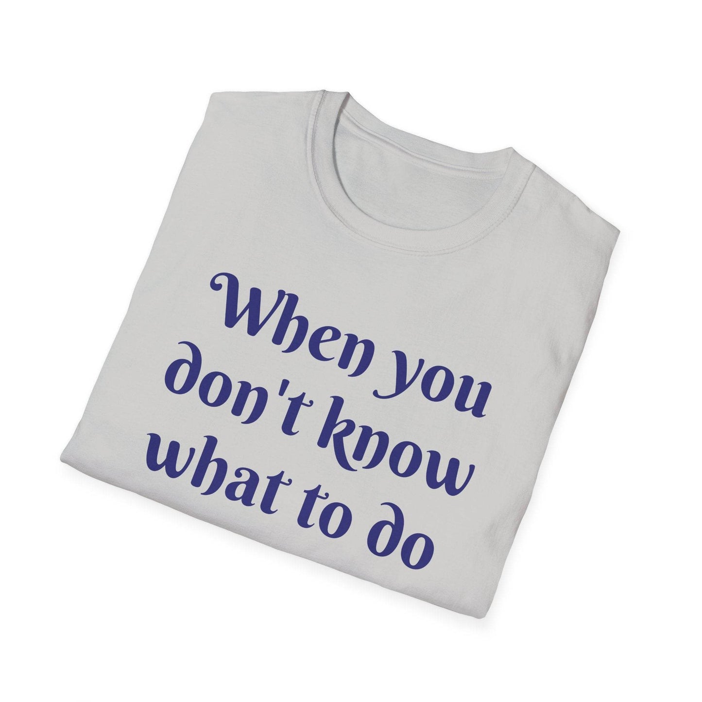 Unisex Softstyle T-Shirt - 'Just Breathe' - The Dreamer's Bookshop.