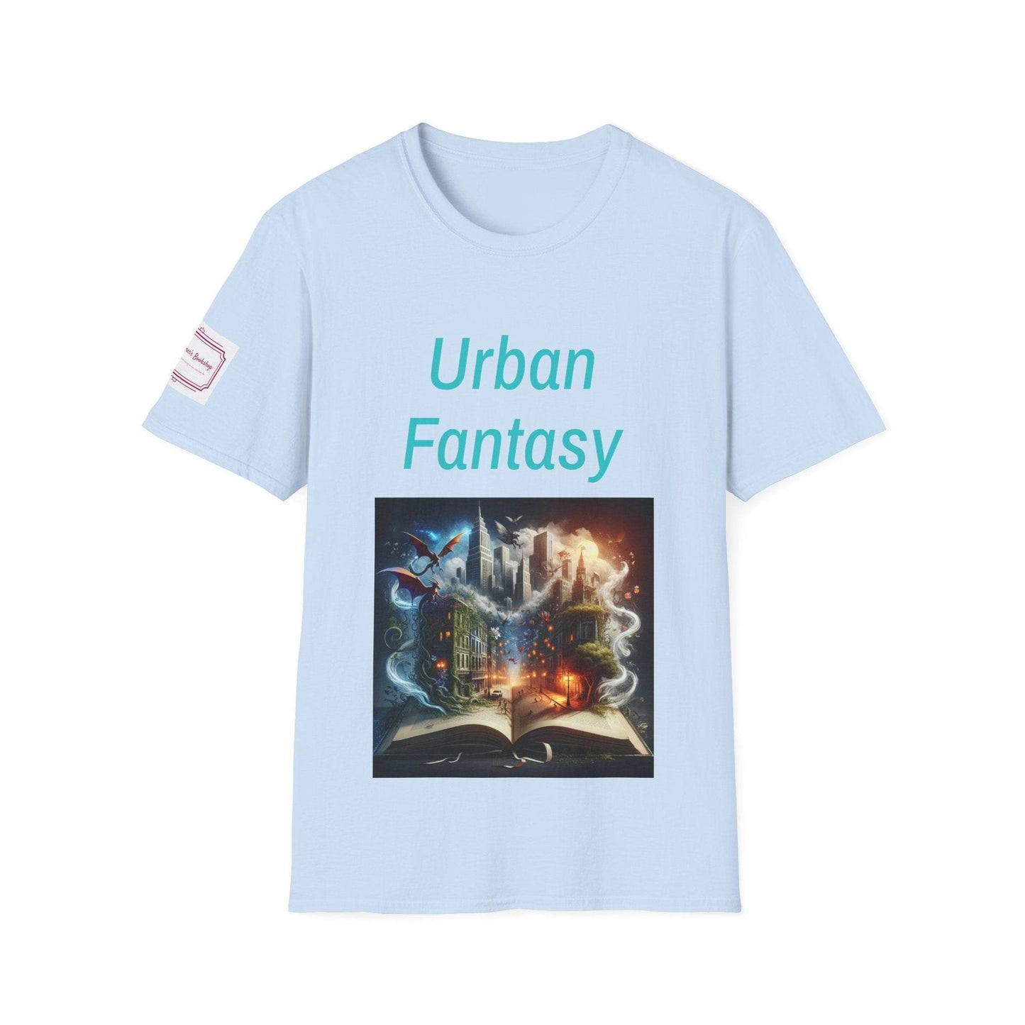 Urban Fantasy Unisex Softstyle T-Shirt - Magical Art Tee for Dreamers - The Dreamer's Bookshop.