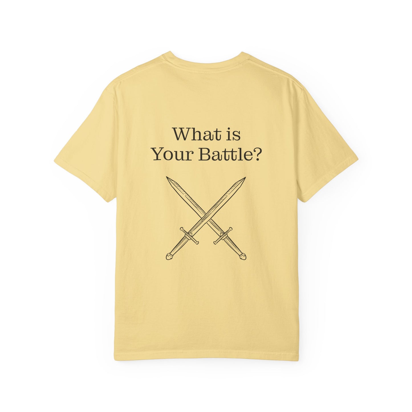 Chronic Pain Warrior Unisex Garment-Dyed T-Shirt - Empowering Supportive Apparel