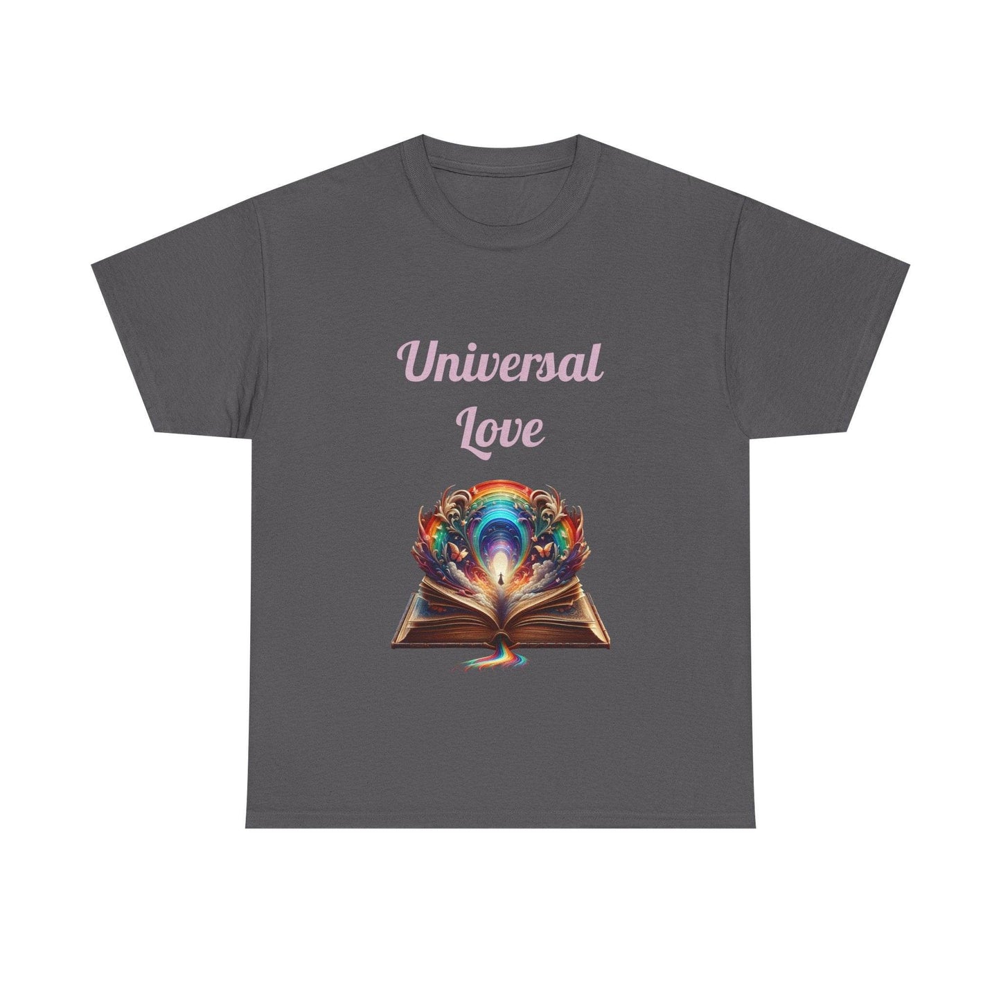 Universal Love - Unisex Heavy Cotton Tee - Queer Romance Books - The Dreamer's Bookshop.