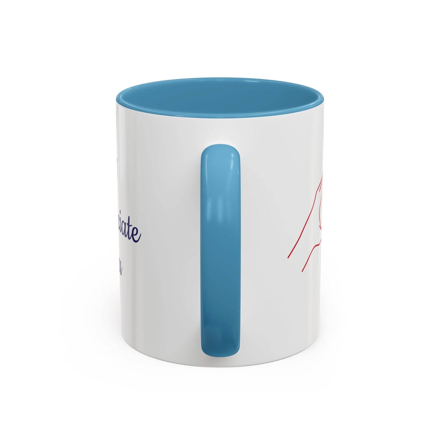I appreciate you Mug - Perfect Gift for Someone Important - The Dreamer's Bookshop.