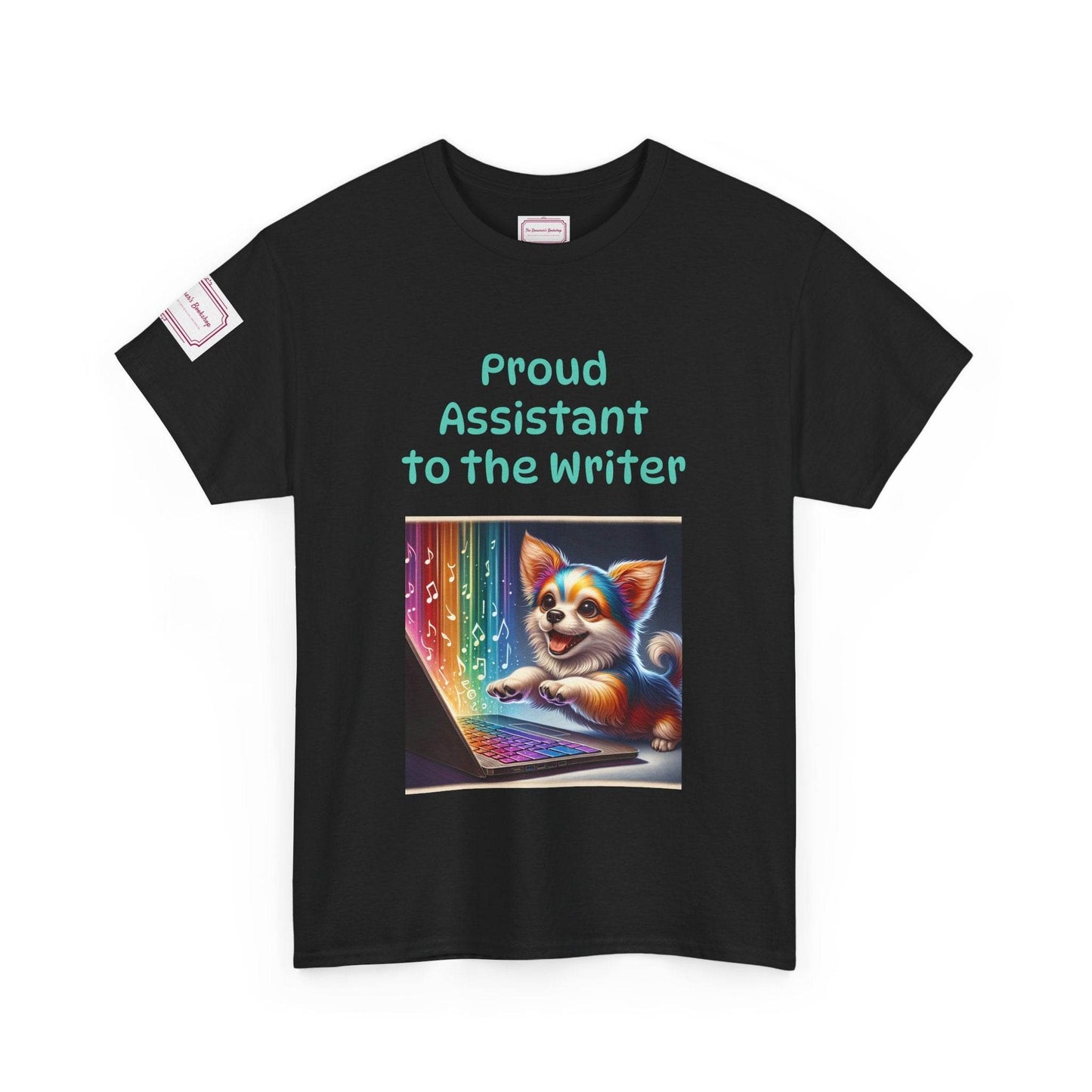 Writer Assistant - Unisex Heavy Cotton Tee - Perfect for Book Lovers - The Dreamer's Bookshop.