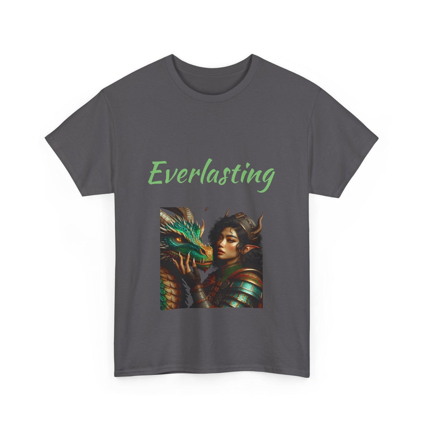 Book Lover's Unisex Heavy Cotton Tee - "Everlasting" - The Dreamer's Bookshop.