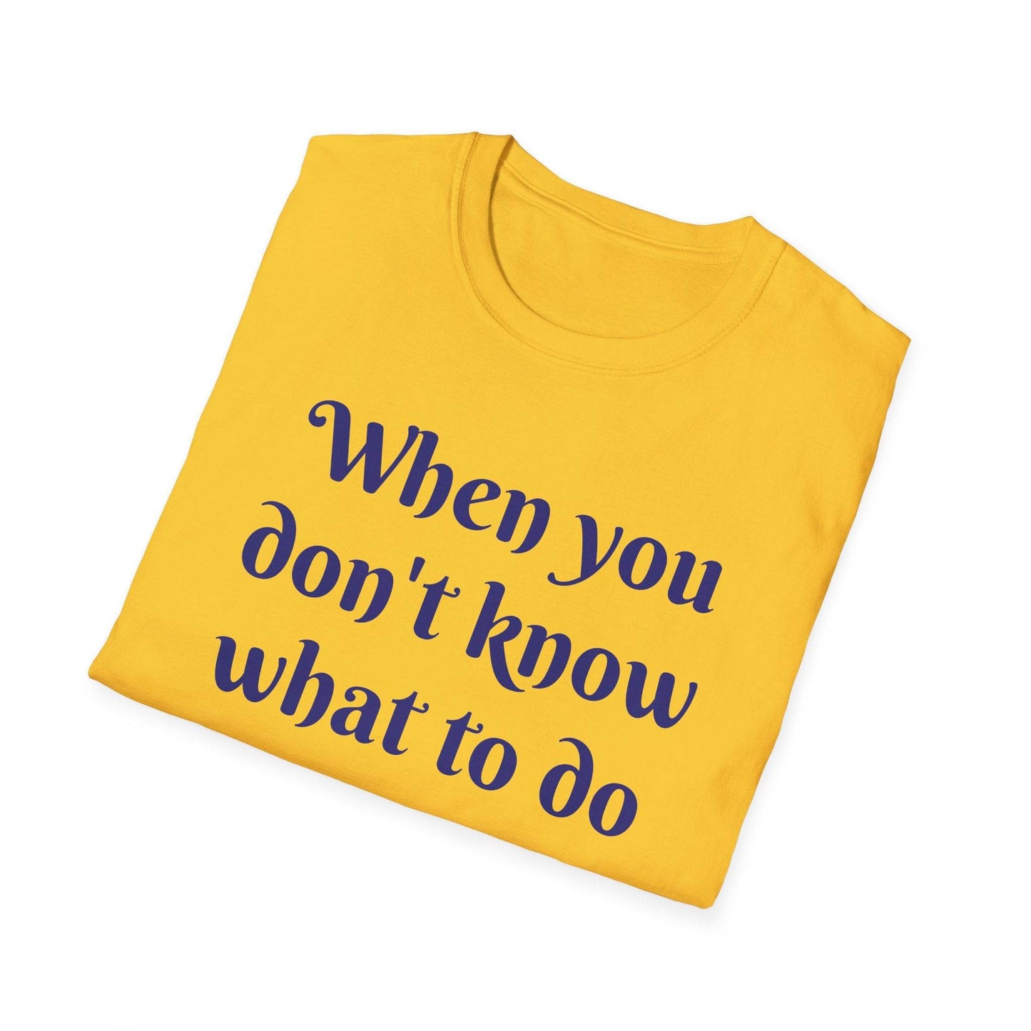 Unisex Softstyle T-Shirt - 'Just Breathe' - The Dreamer's Bookshop.
