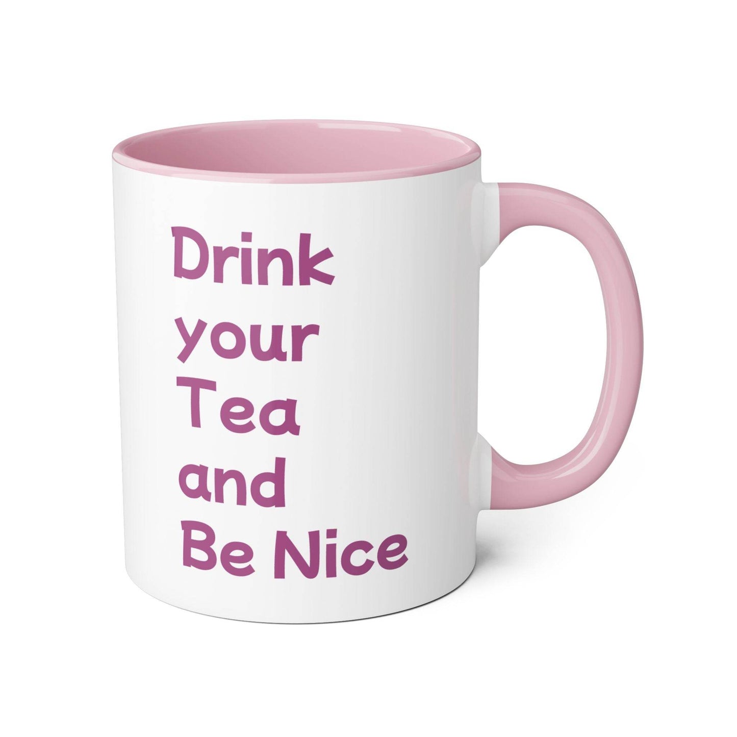 Drink your Tea Mug - 11oz Tea Cup for Cat Lovers - The Dreamer's Bookshop.