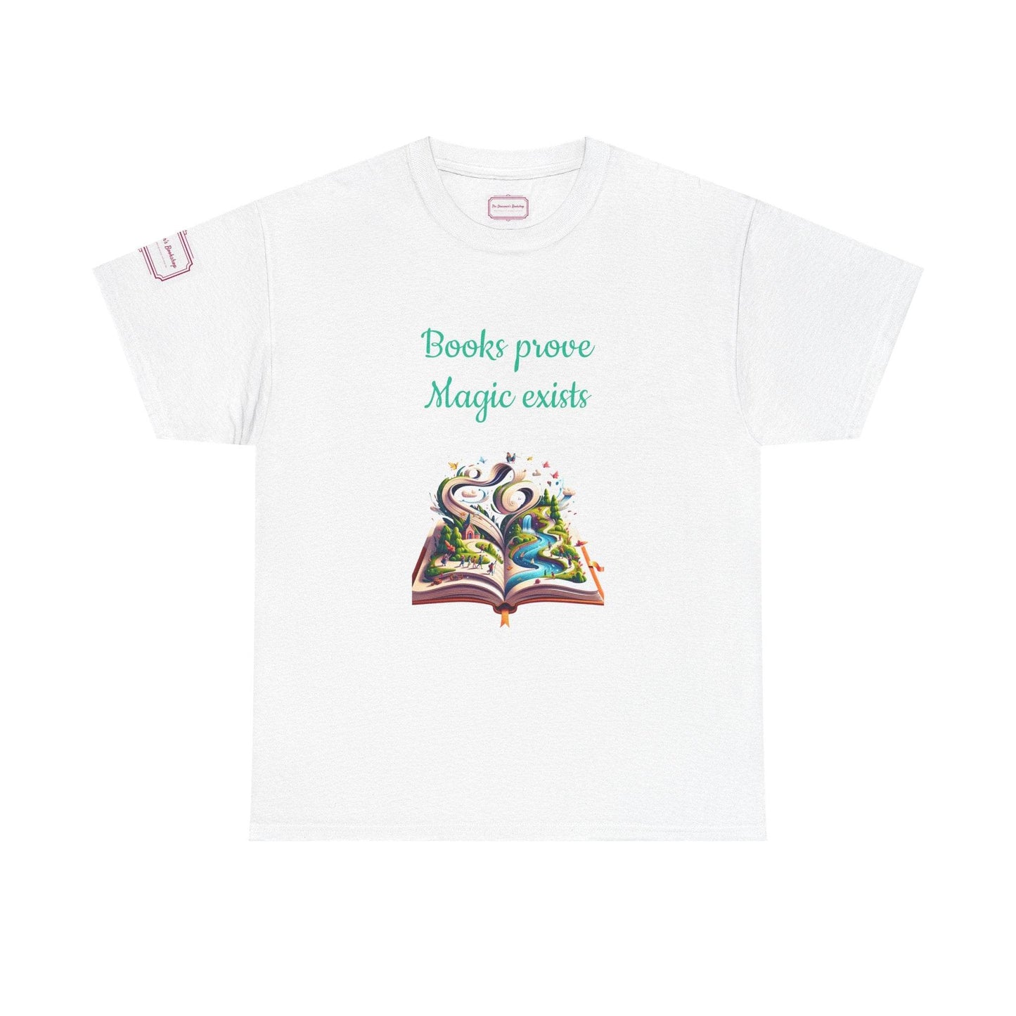 Magic exists - Unisex Heavy Cotton Tee - Perfect for Book Lovers - The Dreamer's Bookshop.