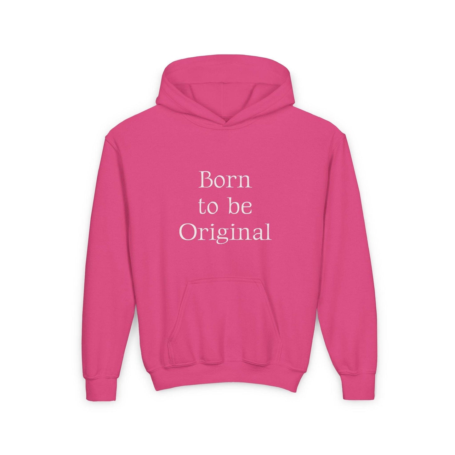 EU - Youth Heavy Blend Hoodie - 'Born to be Original' - Indie Author Inspired Sweatshirt - The Dreamer's Bookshop.