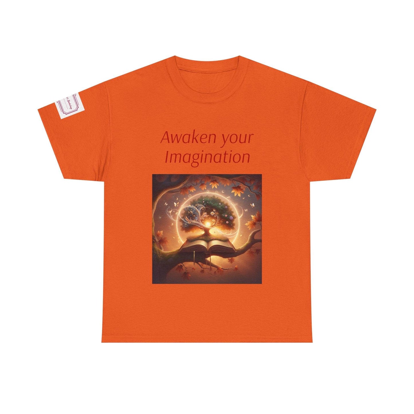 Unisex Imagination Tee - Awaken Your Creativity - Perfect Gift for Book Lovers - The Dreamer's Bookshop.