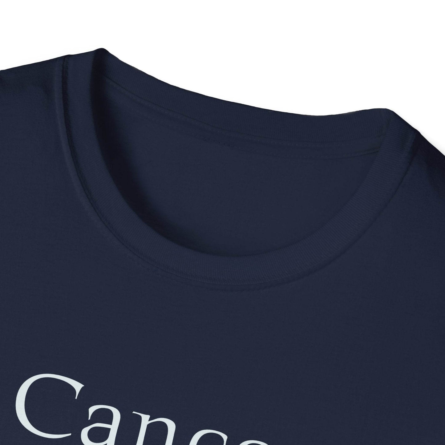 Cancer Warrior Unisex Softstyle T-Shirt - Empowering Battle for Women's Health - The Dreamer's Bookshop.