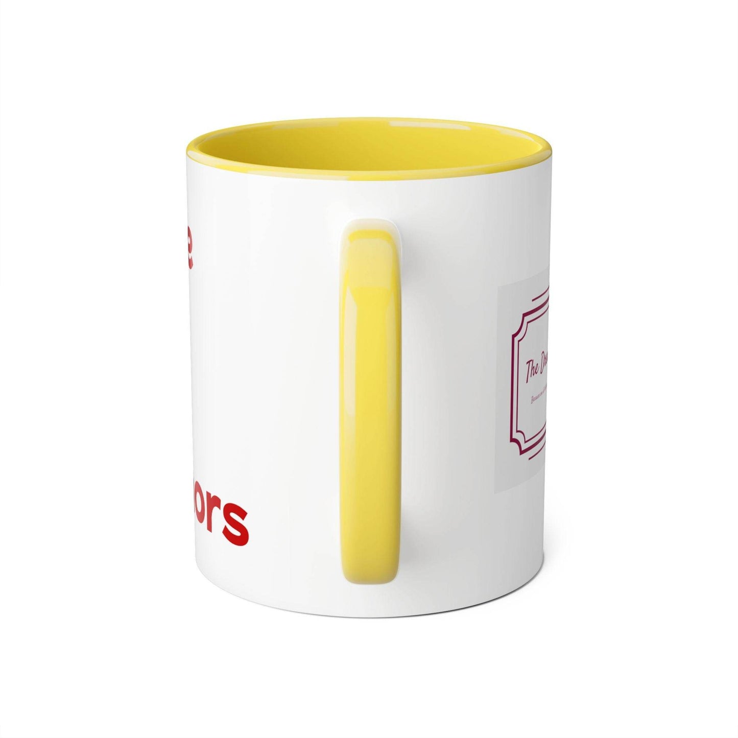 Personalized Dreamer's Bookshop Accent Mug - 11oz Coffee Cup for Book Lovers - The Dreamer's Bookshop.