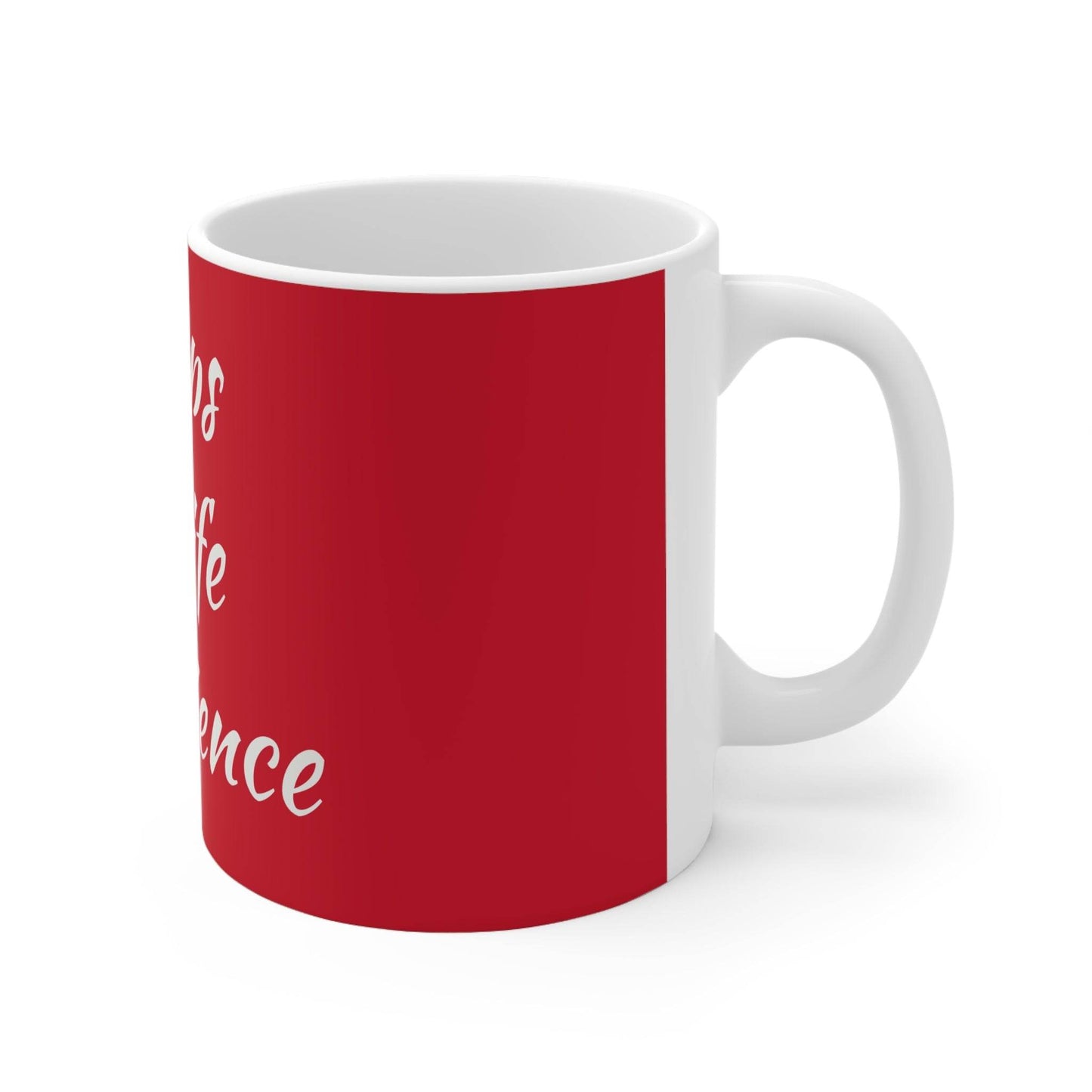 Inspiring Ceramic Coffee Mug - 'Drops of Life Experience' - Perfect Gift for Coffee Lovers - The Dreamer's Bookshop.