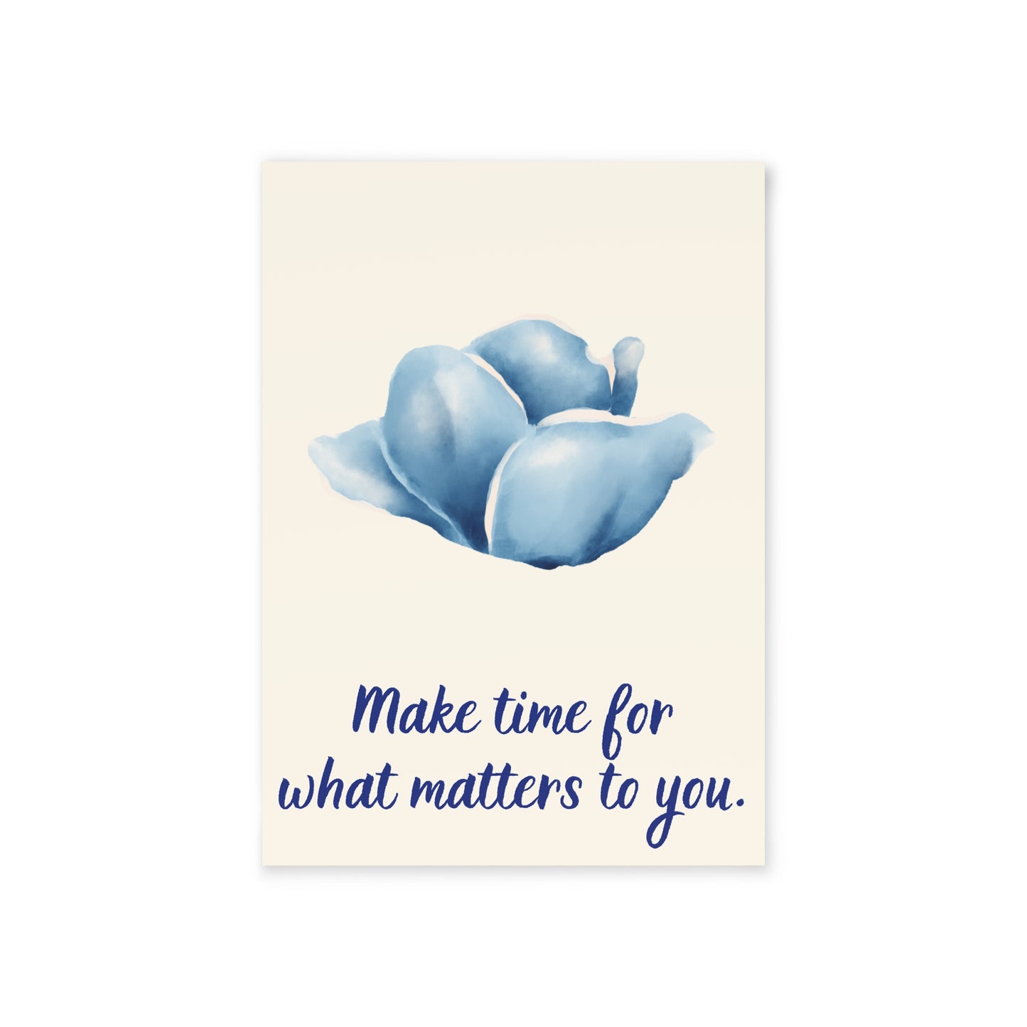 The Dreamer's Bookshop - Love Yourself Card "Make Time" - The Dreamer's Bookshop.