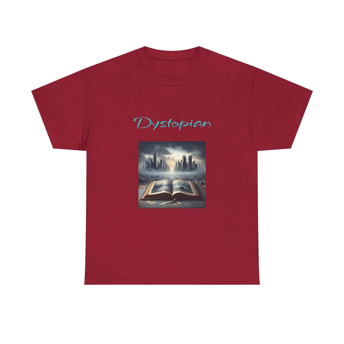 Fiction - Graphic Tee - Unisex Heavy Cotton T-Shirt Dystopian Books - The Dreamer's Bookshop.