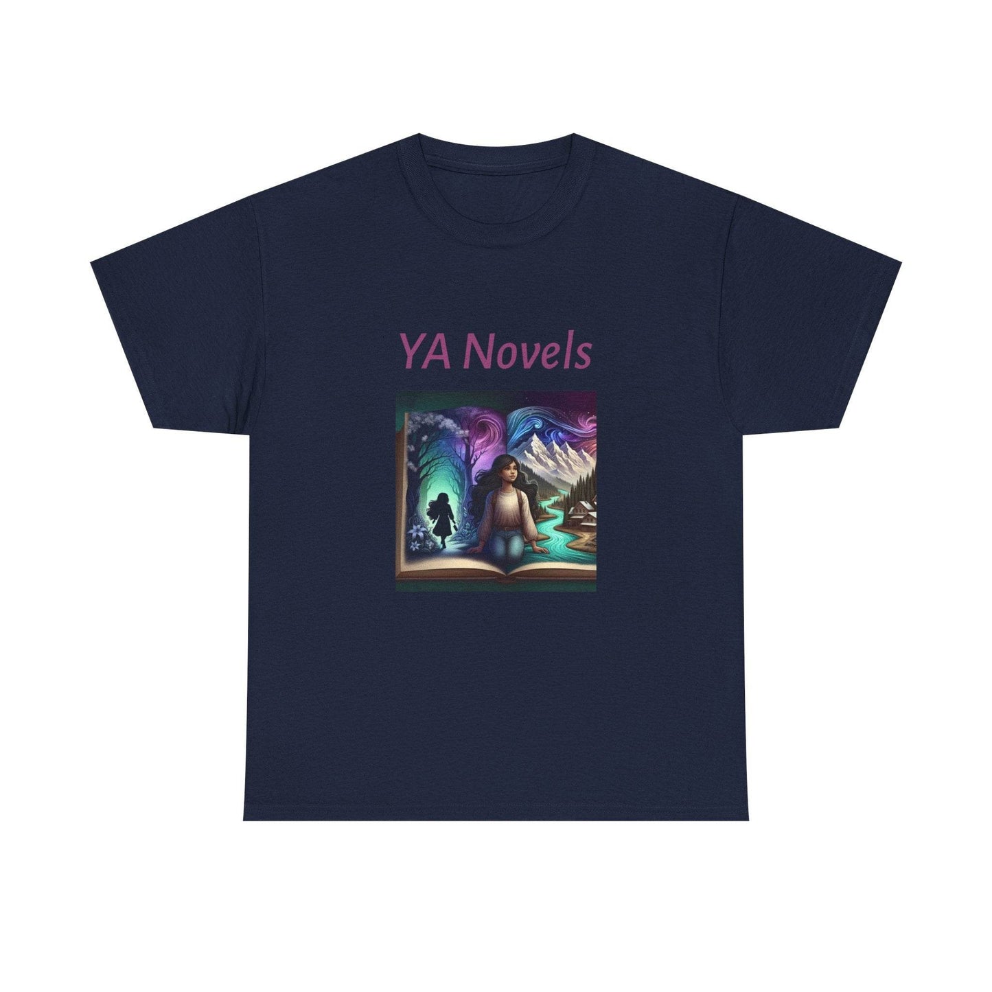 Fiction - Graphic Tee - Unisex Heavy Cotton T-Shirt - Young Adult Novels - The Dreamer's Bookshop.