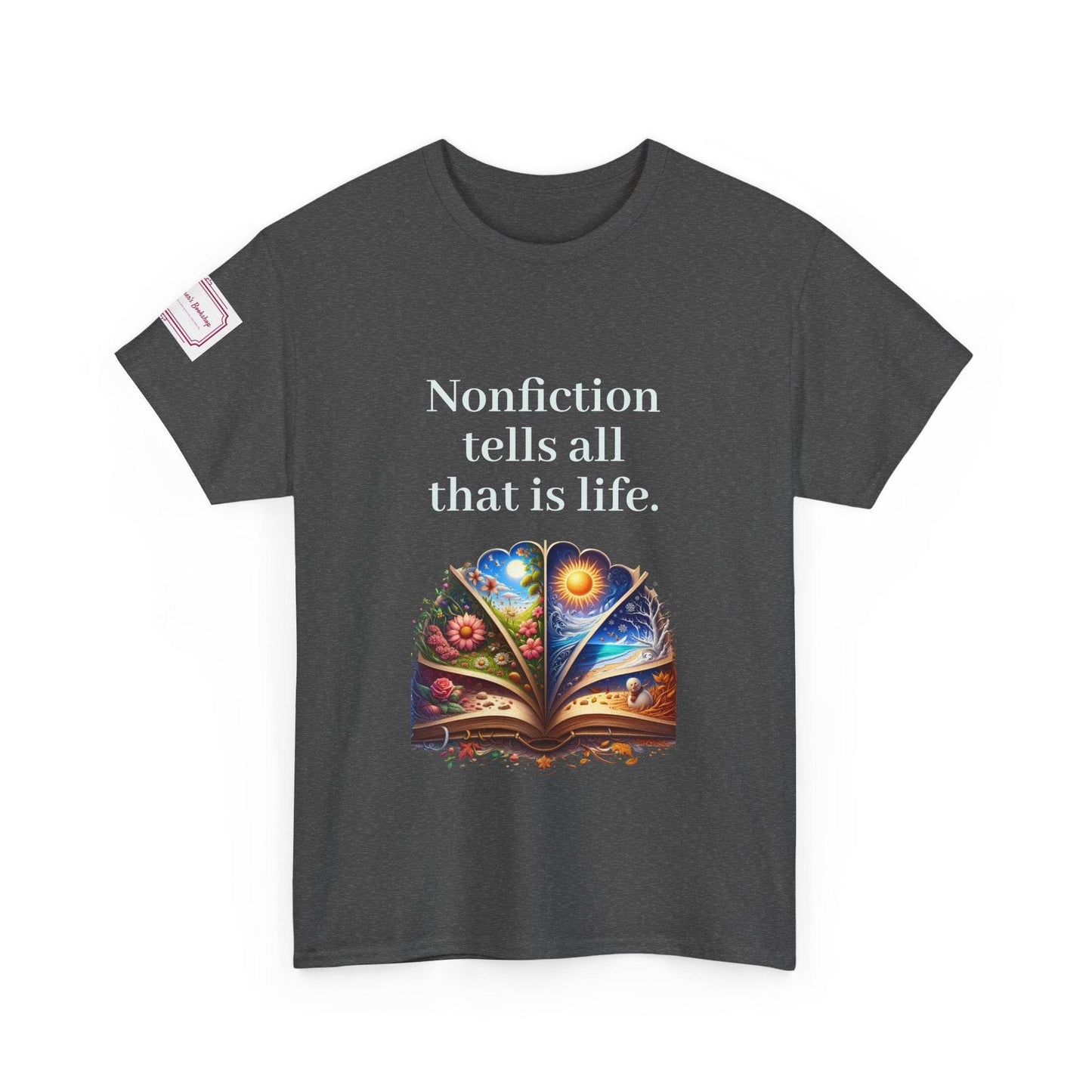 All that is Life - Graphic Unisex Heavy Cotton Tee - Nonfiction Books - The Dreamer's Bookshop.