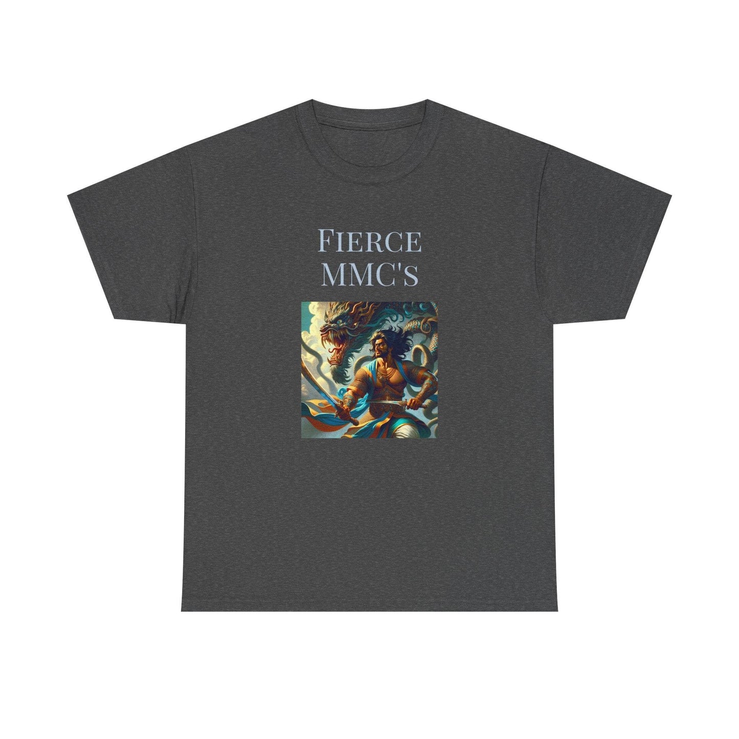 Fierce MMC - Graphic Tee - Unisex Heavy Cotton T-Shirt - Book Lovers - The Dreamer's Bookshop.