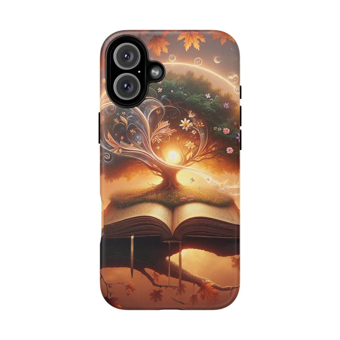 Nature-Inspired iPhone & Samsung Phone Case with Tree of Life Design - The Dreamer's Bookshop.