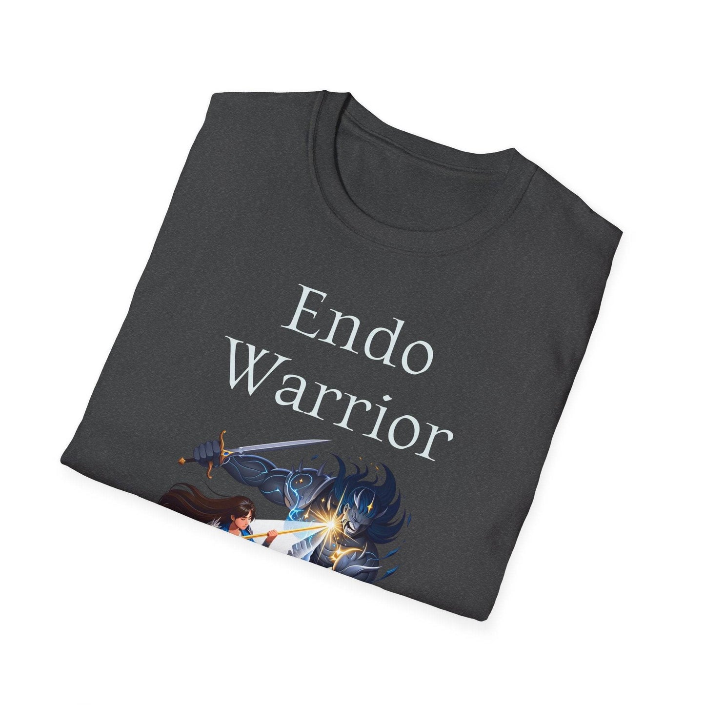 Endometriosis Warrior Unisex Softstyle T-Shirt - What's Your Battle? - The Dreamer's Bookshop.
