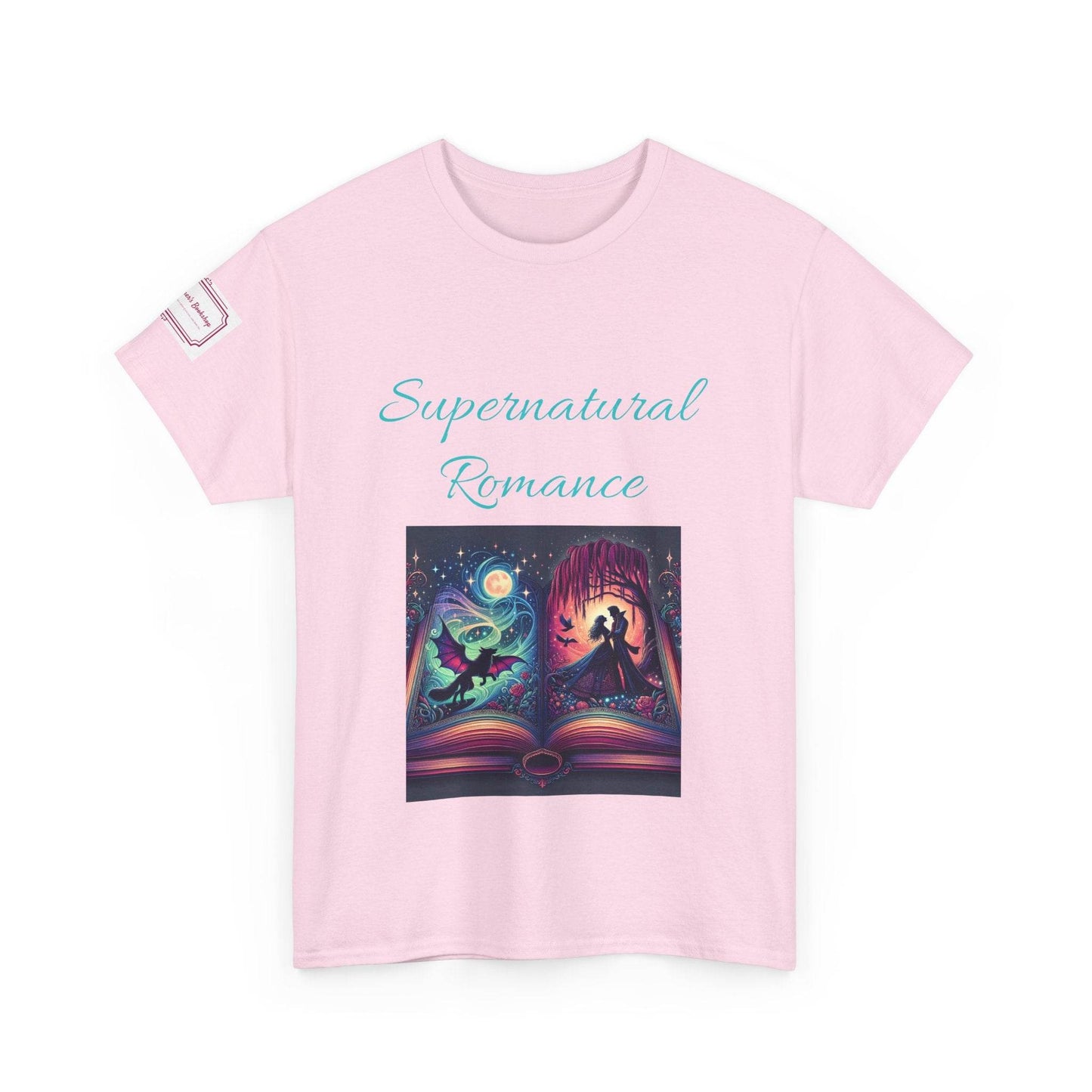 Fantasy - Graphic Unisex Heavy Cotton Tee - Supernatural Romance - The Dreamer's Bookshop.