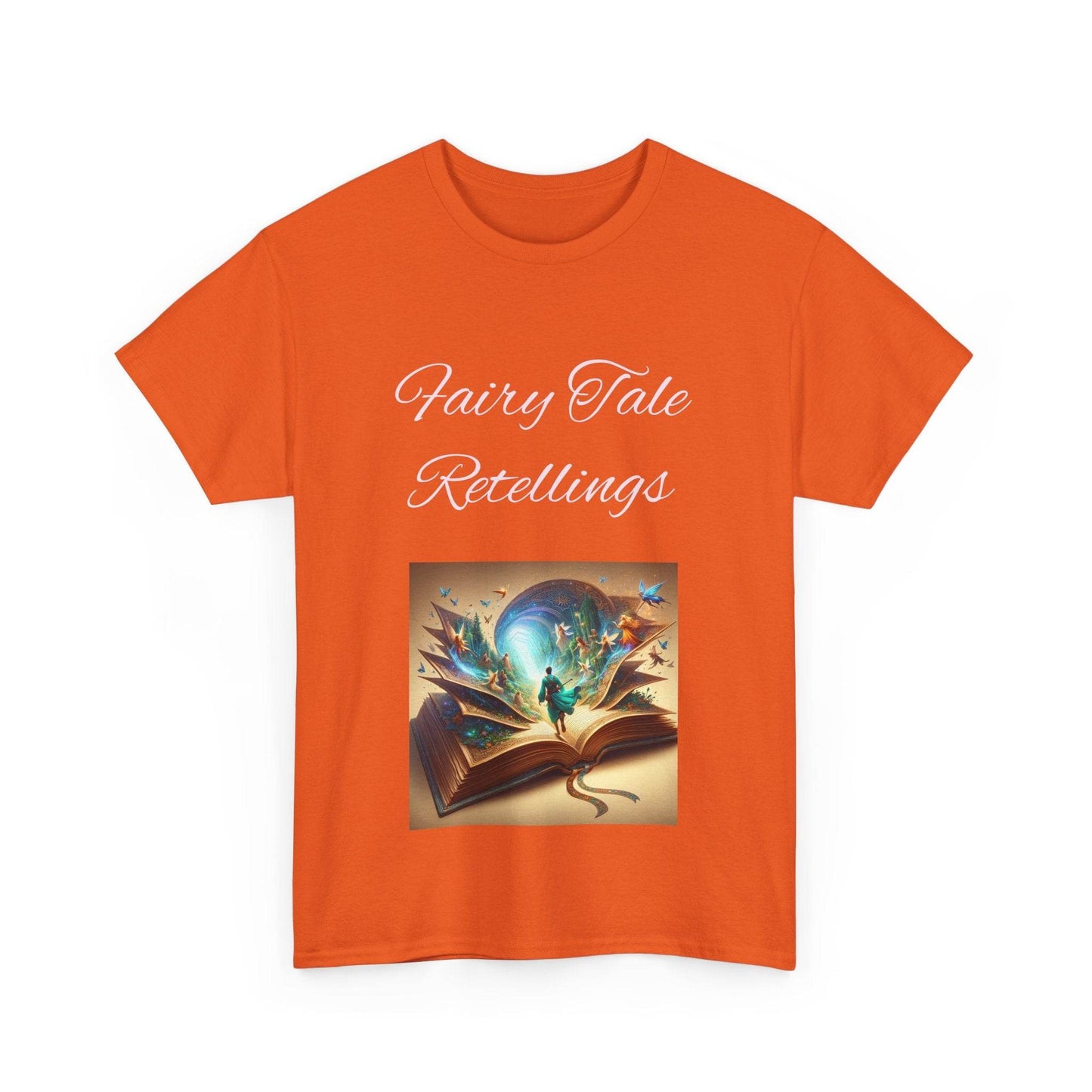 Fiction - Unisex Heavy Cotton Tee - Fairy Tale Retellings - The Dreamer's Bookshop.