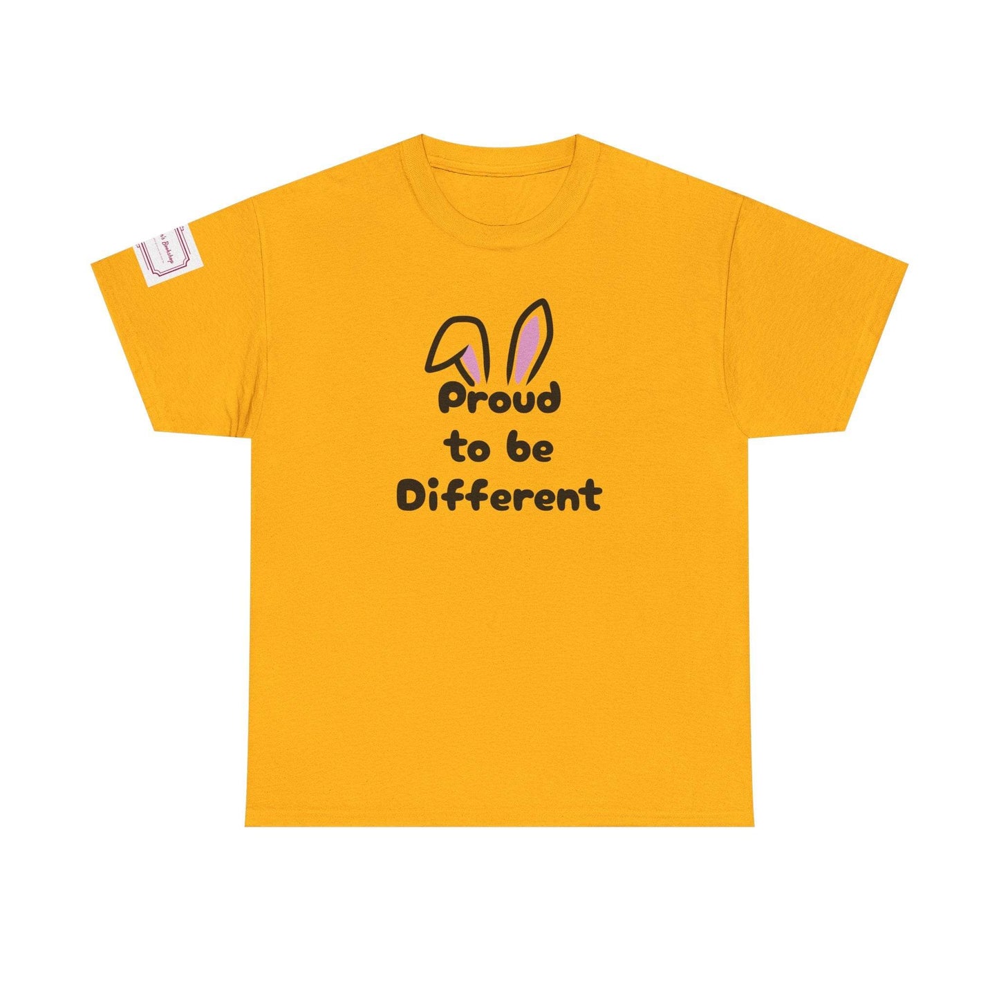 Proud to be Different Unisex Heavy Cotton Tee - Celebrate Individuality - The Dreamer's Bookshop.