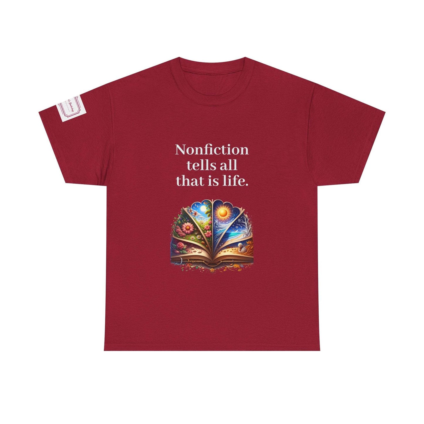 All that is Life - Unisex Heavy Cotton Tee - Nonfiction Books - The Dreamer's Bookshop.