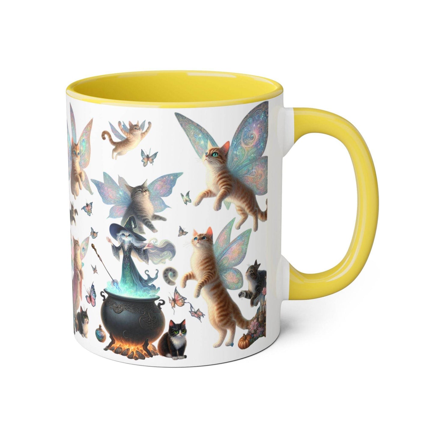 Home brew Magic Cat Mug - 11oz Cup for Coffee Lovers - The Dreamer's Bookshop.
