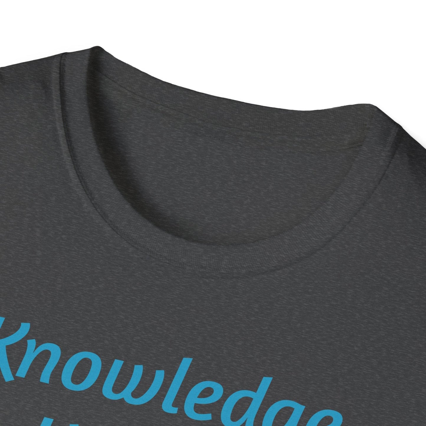 Knowledge Keeper Unisex Softstyle T-Shirt - Perfect for Book Lovers & Scholars - Proud Reader - The Dreamer's Bookshop.