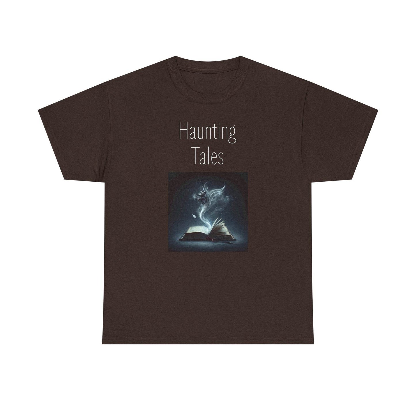 Haunting Tales - A Unisex Heavy Cotton Tee - Perfect Gift for Book Lovers - The Dreamer's Bookshop.