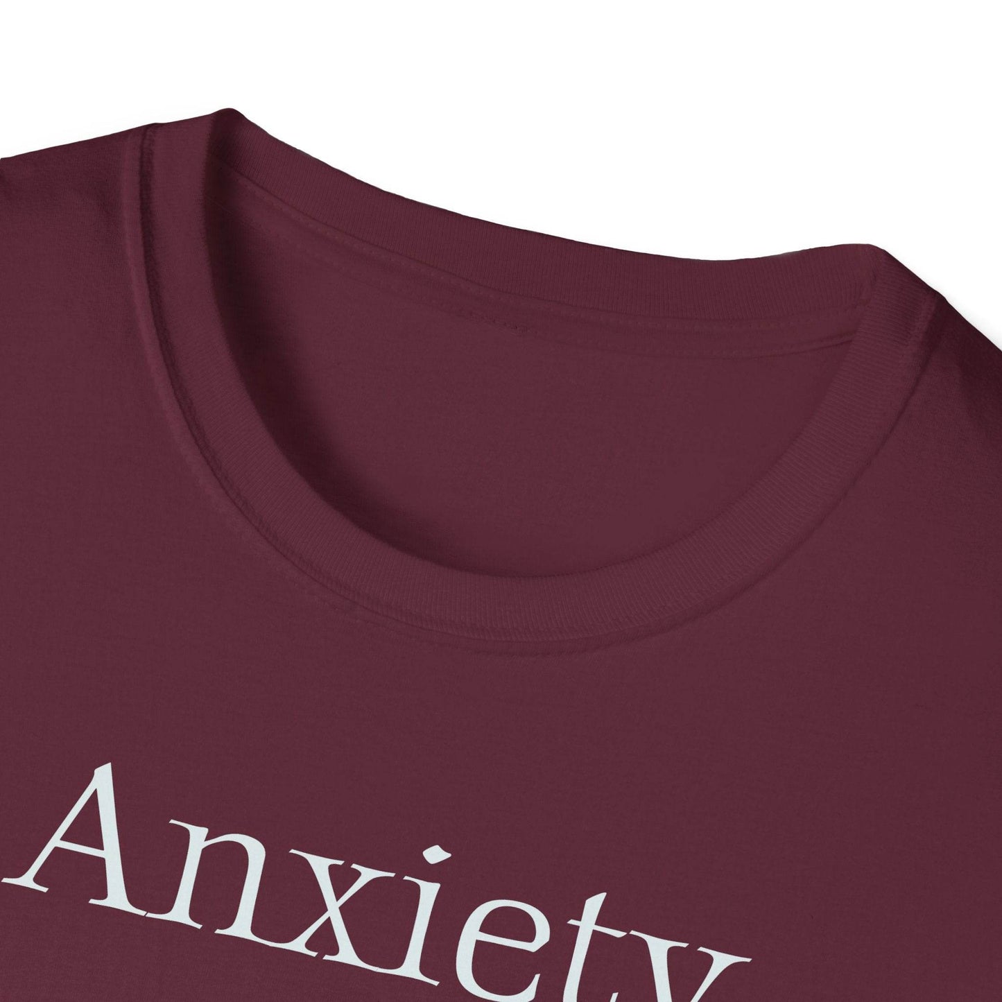 Anxiety Warrior Unisex Softstyle T-Shirt - What's Your Battle? - The Dreamer's Bookshop.
