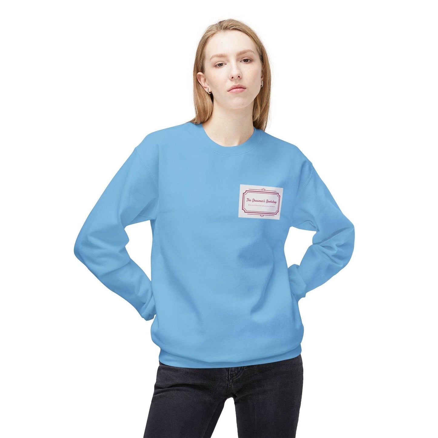 Personalized Birthday Fleece Crewneck Sweatshirt - Unisex Midweight - The Dreamer's Bookshop.
