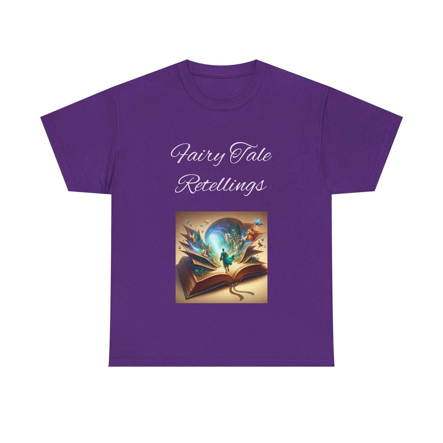 Fiction - Unisex Heavy Cotton Tee - Fairy Tale Retellings - The Dreamer's Bookshop.