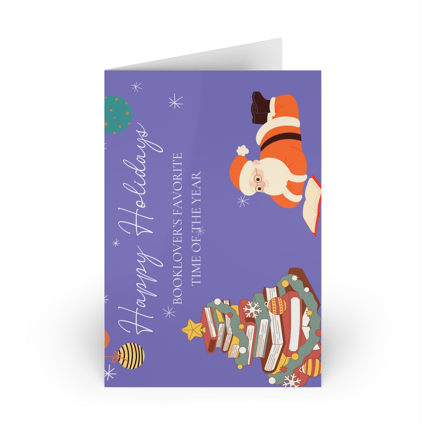 The Dreamer's Bookshop "Booklover's XMas" Cute Christmas Cards